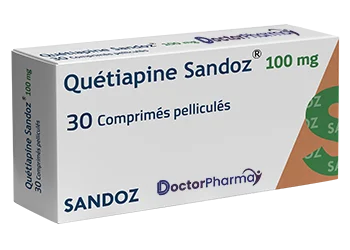 Quetiapine Sandoz 100 mg 30 comprimes- Doctorpharma.org
